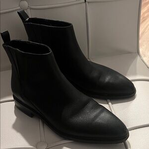 Via Spiga Black Ankle Boots